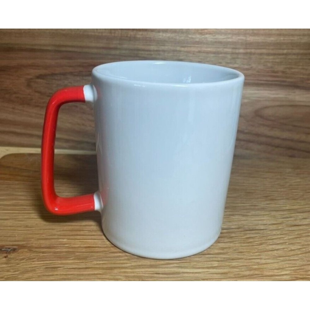 2 Starbucks 2020 Poinsettia Mistletoe Logo Holiday Red Handle Christmas Mug Pair - Picture 9 of 13